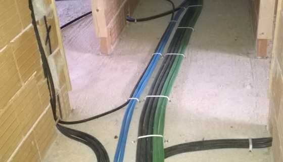 Impianto elettrico civile tradizionale